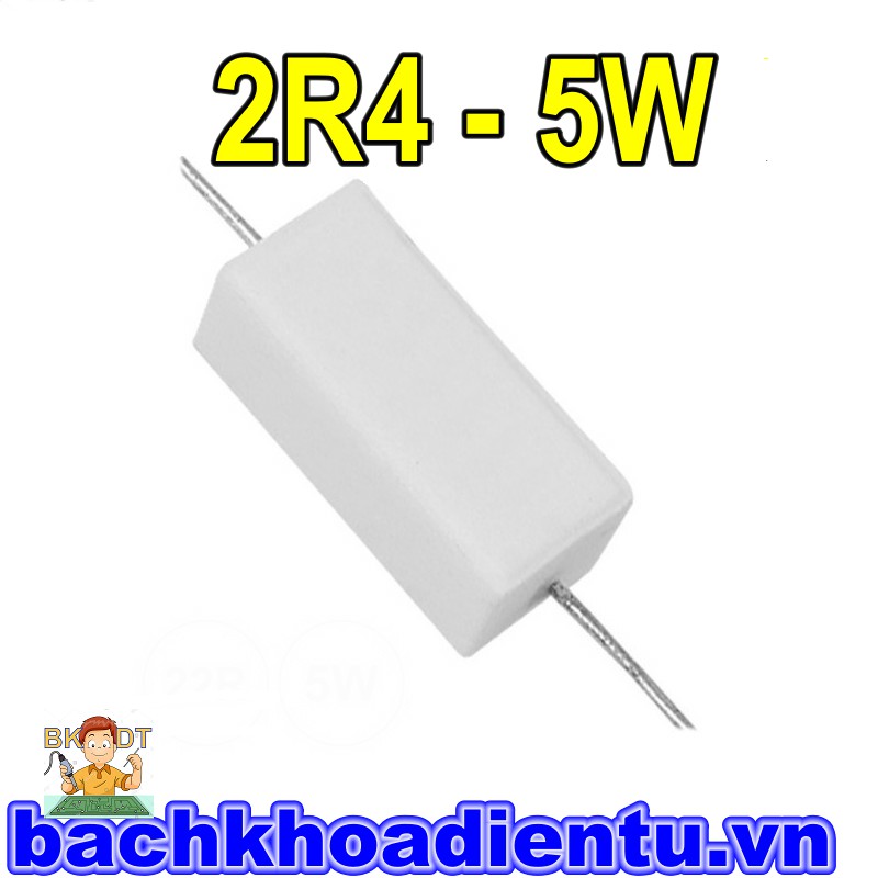 Điện trở 5W 2R4 chất lượng tốt
