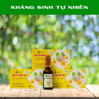 dầu tỏi Diệp Chị Gold mới