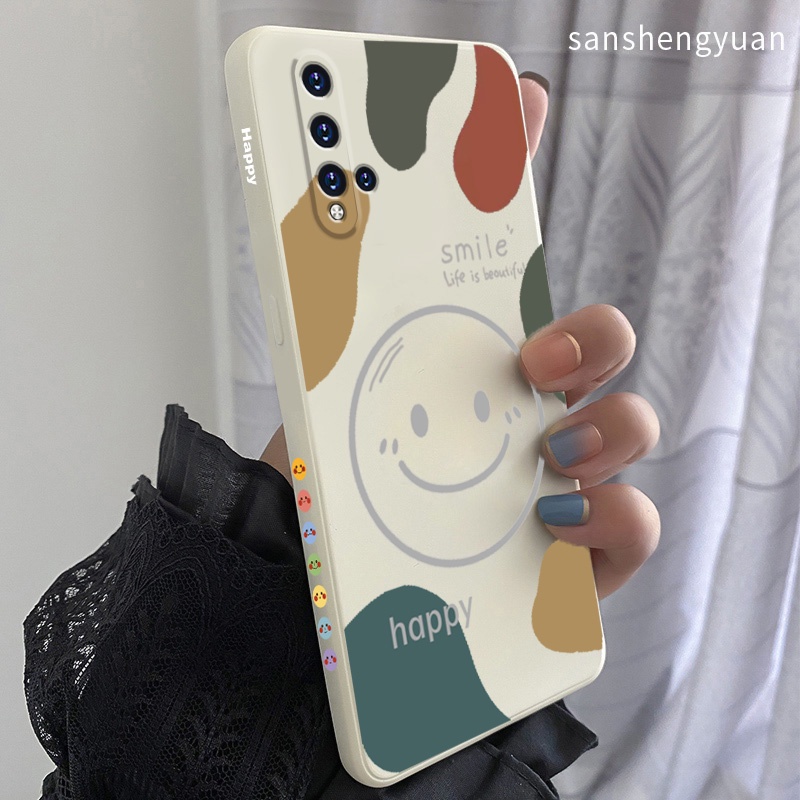 Ốp Điện Thoại Bằng Silicone Màu Trơn Cho huawei nova 5t huawei nova5 t huawei nova 5 t huawei nova 7i huawei Nova7I