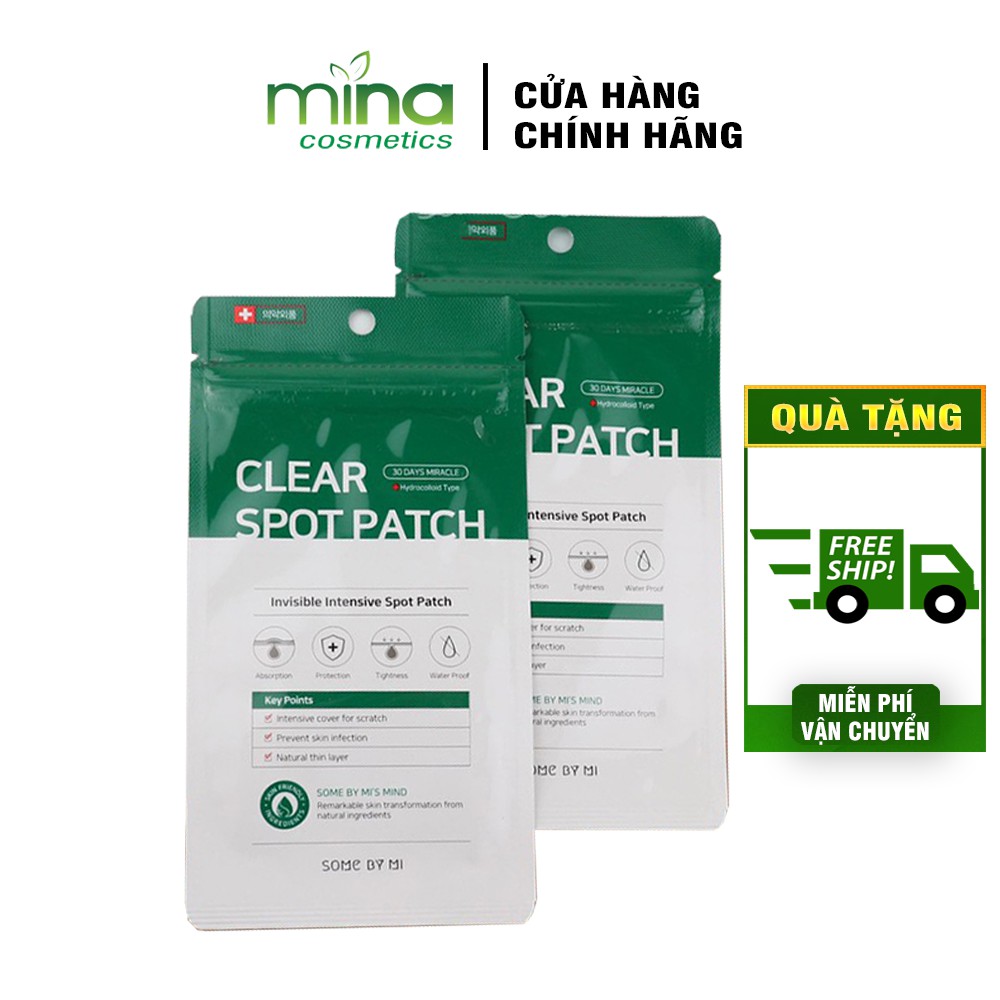 Miếng Dán giảm Mụn Some By Mi Clear Spot Patch 18pcs