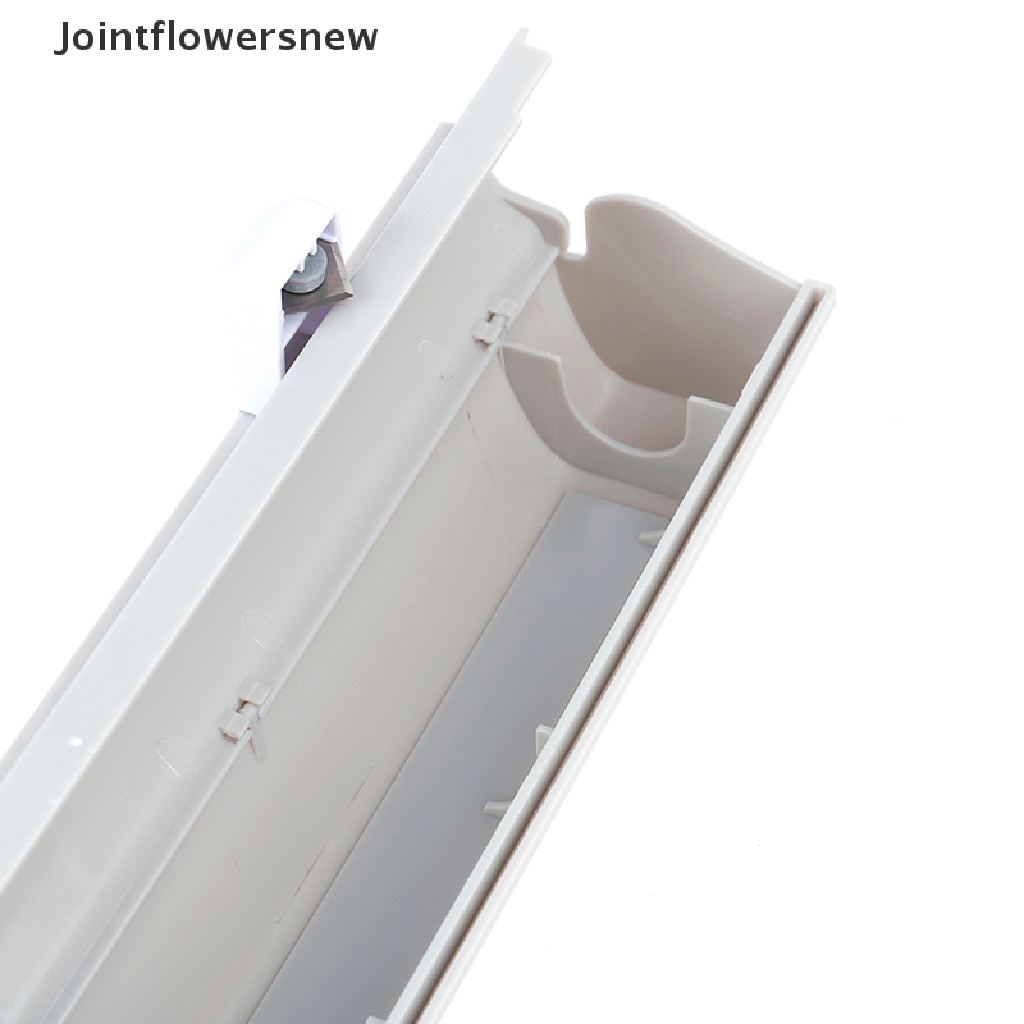 【JFN】 Food Wrap dispenser Foil Cling Film Roll Baking Parchment Cutter Plastic Holder 【Jointflowersnew】