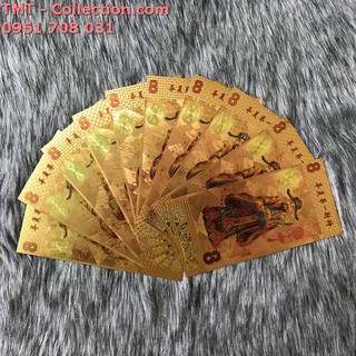 Tiền Thần Tài Mạ Vàng; Dùng để bỏ vào ví tiền, treo trong nhà-TMT Collection-SP002380