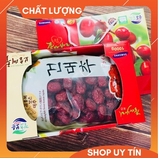 ẢNH THẬT+MÃ GIẢM-1kg Táo đỏ Hàn Quốc sấy-Loại QUẢ TO+TÚI BIẾU