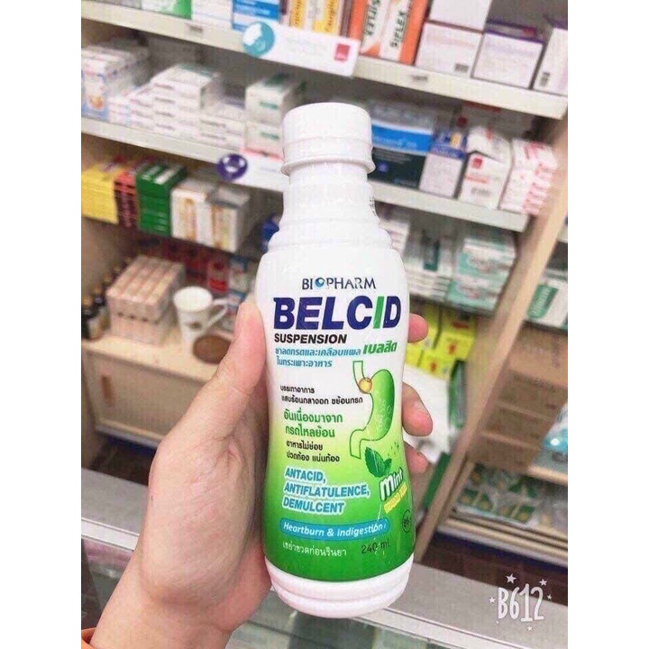 01 Chai siro dạ dày Thái Lan BELCID SUSPENSION chính hãng 240ml