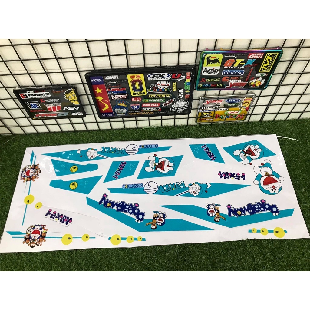 TEM RỜI XE WINNER MẪU DOREAMON