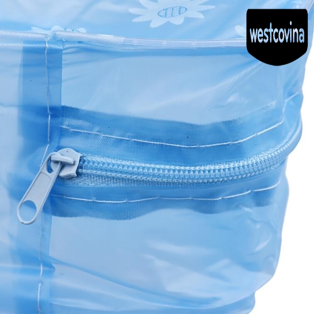 [Hot]☀ Túi Đựng Mỹ Phẩm Chống Thấm Nước Họa Tiết Hoa Xinh Xắn