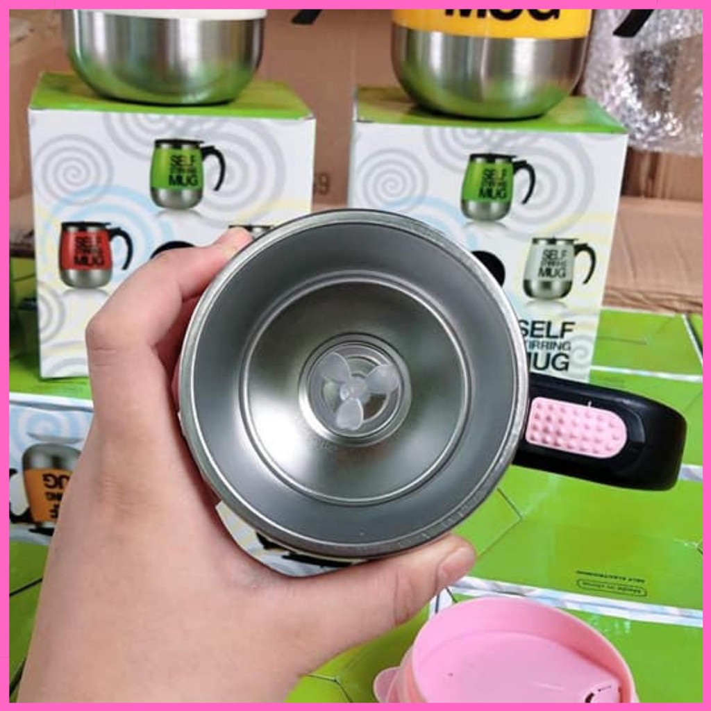 Cốc Tự Khuấy ,Cốc Pha Cà Phê Tự Động Thông Minh Giữ Nhiệt, Ly tự khuấy.