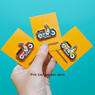 PIN CÀI HÌNH XE DREAM / PIN CÀI TÚI HÌNH XE