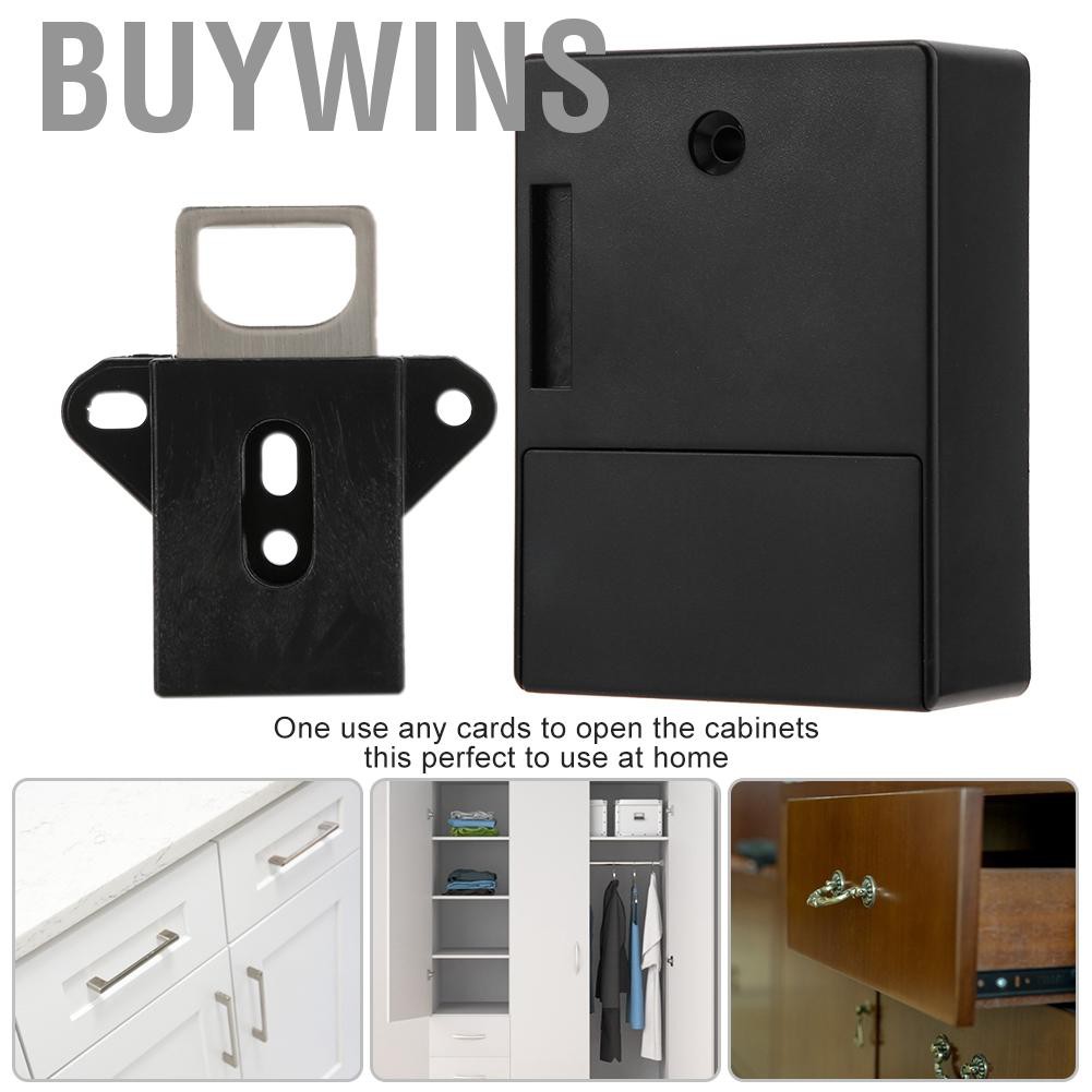 Buywins Home/Supermarket Clothes Shop Cabinet Drawer Digital Lock No Hole RFID Card