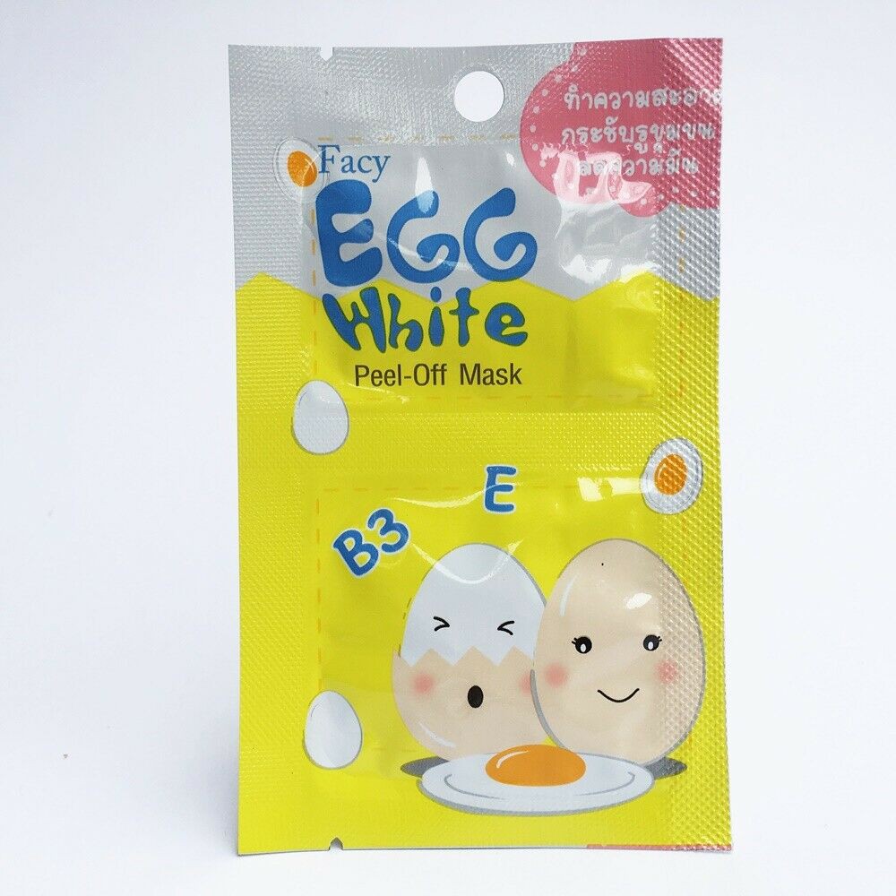 01 Gói Mặt Nạ Trứng Dạng Lột Facy Egg White Thái Lan