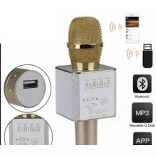 Micro kèm loa hát Karaoke Q9 Bluetooth