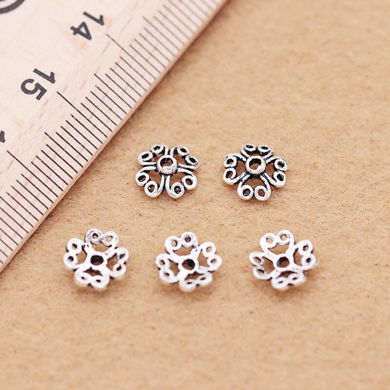 CHUYÊN SỈ  Charm ốp bạc, ốp hoa bạc hàng siêu đẹp - Bạc tốt loại 1, PH194