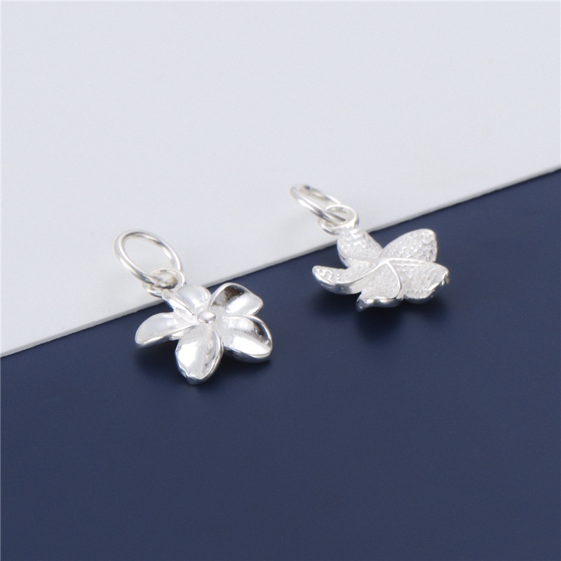 Mặt Dây Chuyền Bạc S925 Hình Hoa Xinh Xắn