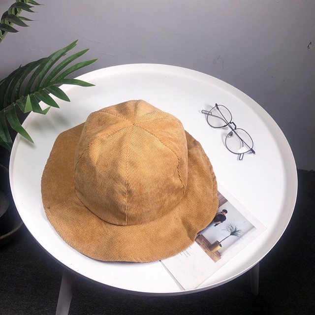 Mũ 2 mặt nhung - caro hottrend