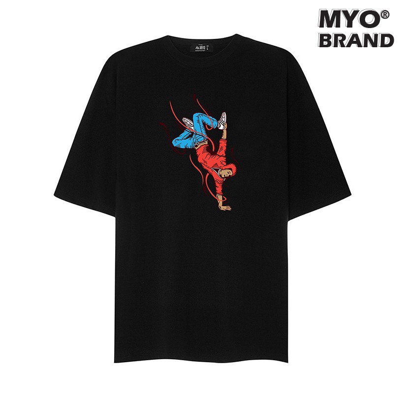 Áo Nam Form Rộng MYO Vải Cotton In Hình B-Boy 2724