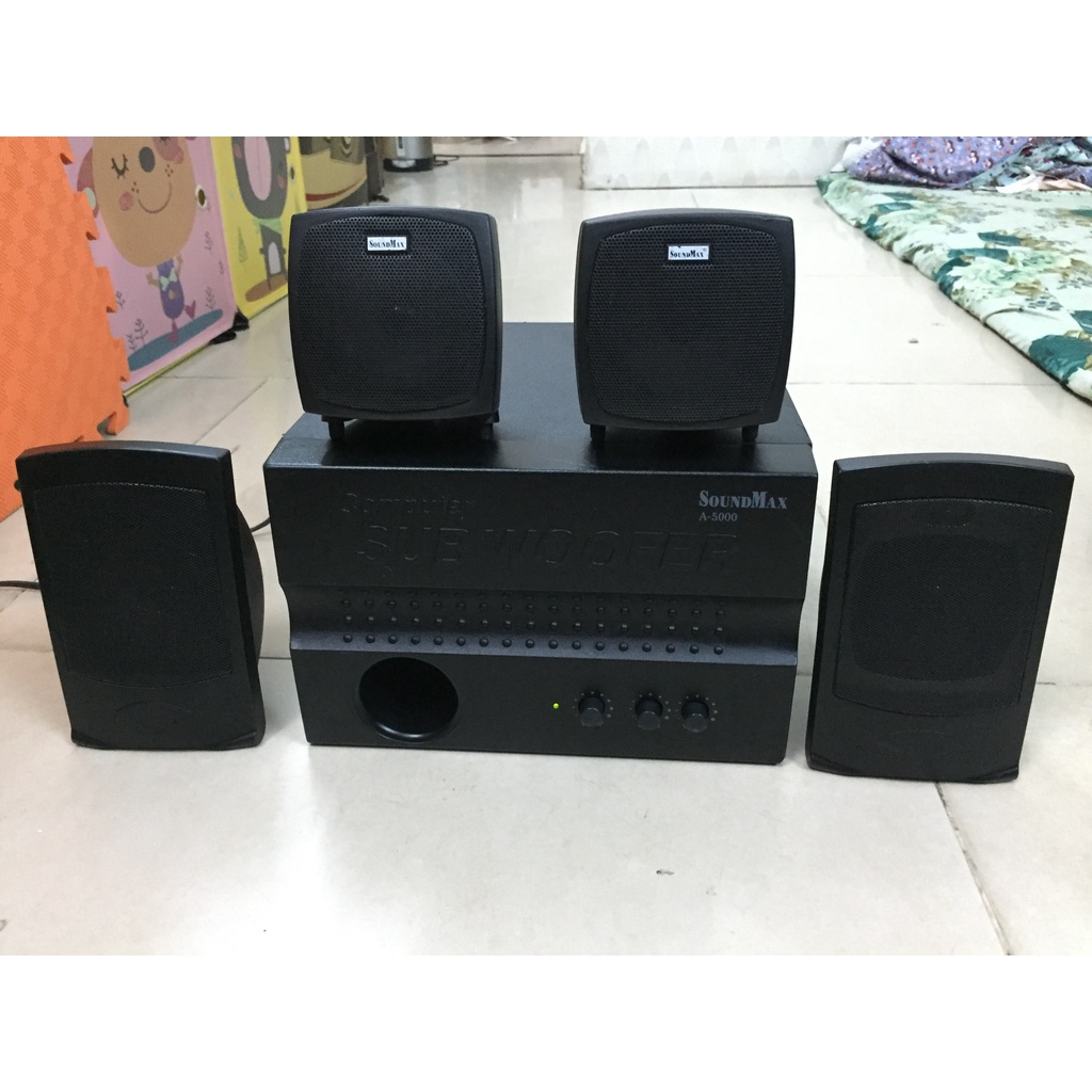 Bộ loa Soundmax A5000 4.1 da qua su dung +