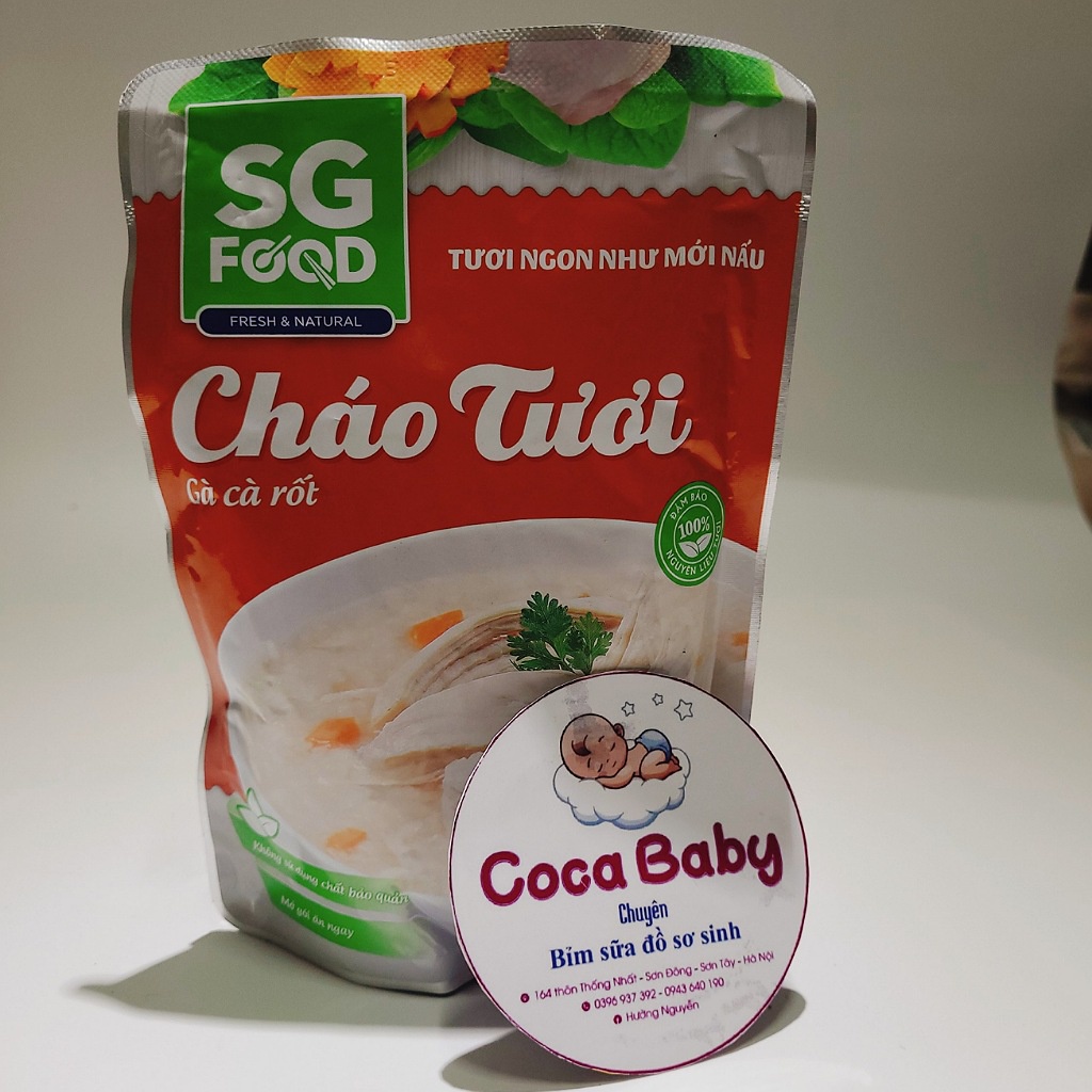 Cháo tươi Sài Gòn Food cho bé từ 12 tháng 270g⚡FREE SHIP