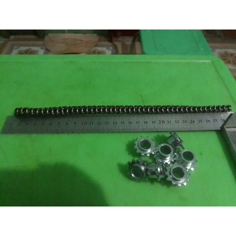 Bộ 5 Xích cam xe máy chế lò nướng thịt