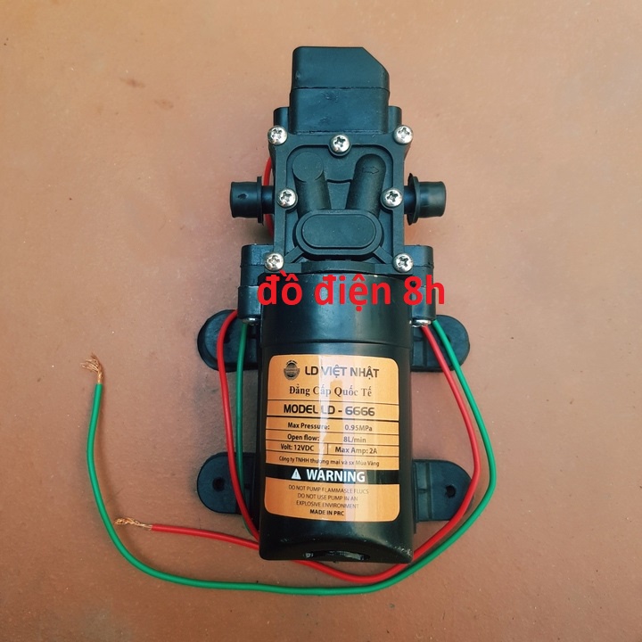 máy bơm tăng áp mini 12v - máy bơm phun sương 12v