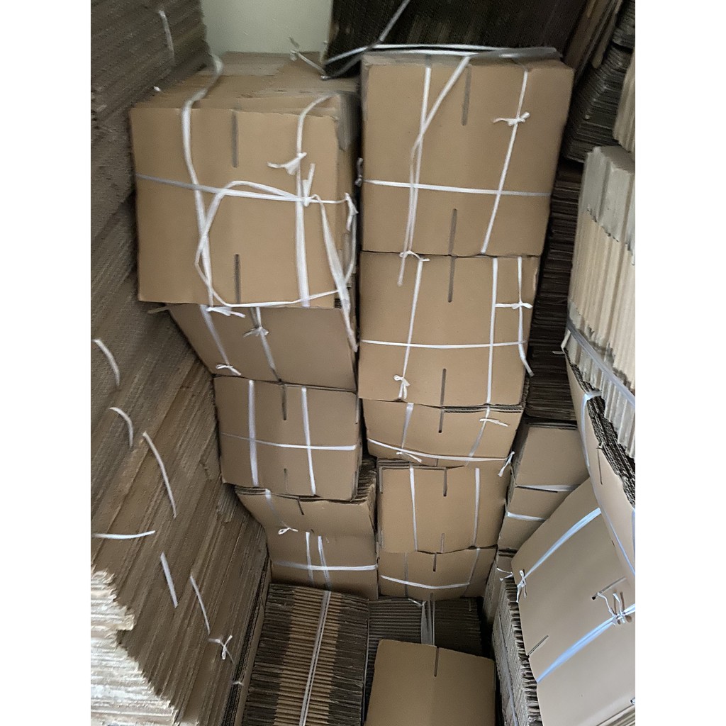 18 x 10 x 8cm Combo 50 thùng hộp carton đóng gói hàng hóa