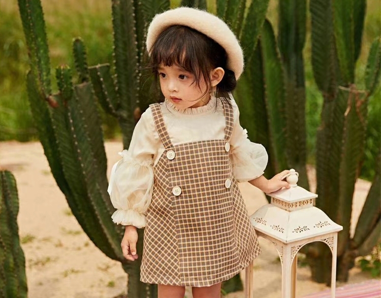 Đầm phong cách công chúa lọ lem Hàn Quốc dễ thương cho bé gái
