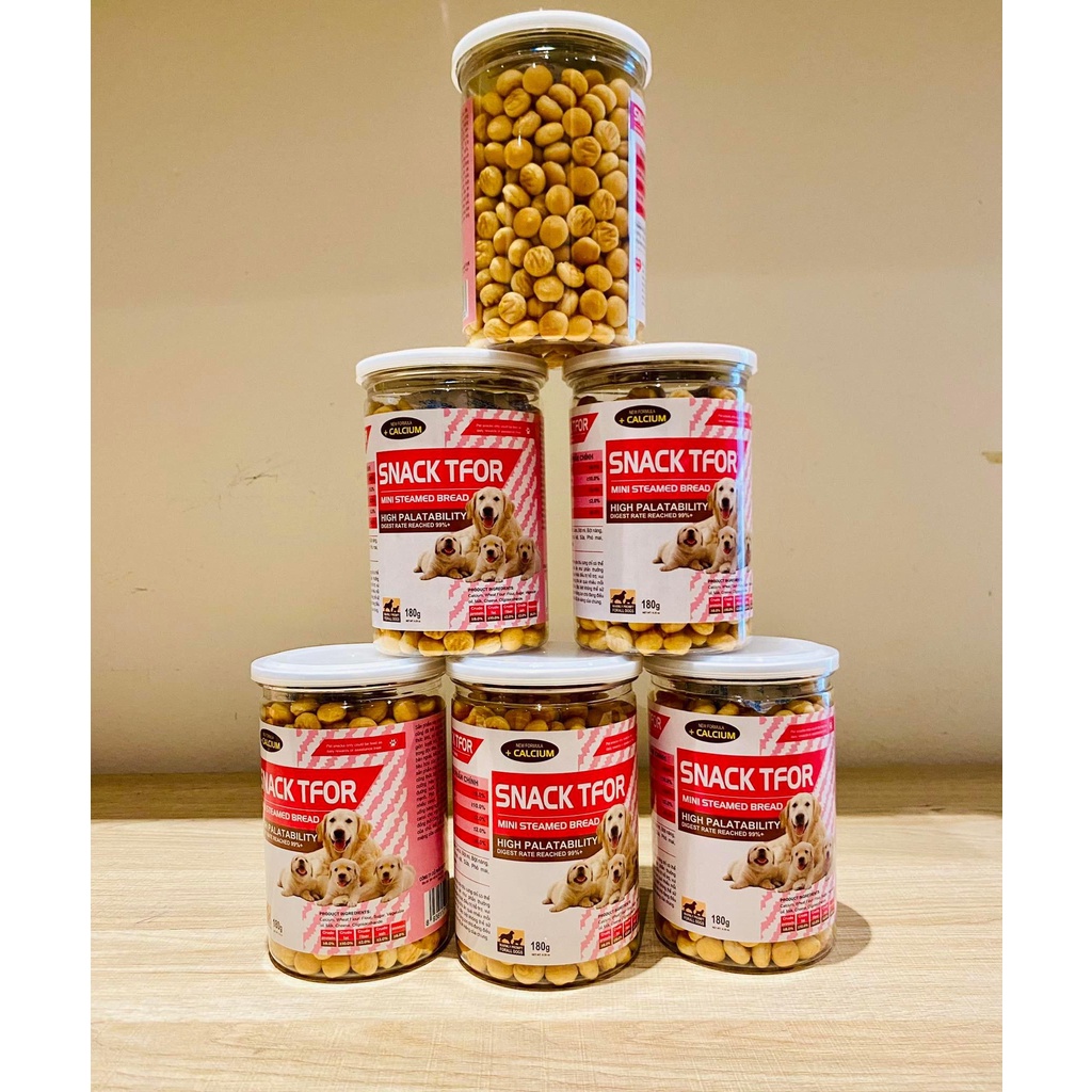 Bánh thưởng cho chó TFor Snack cho chó hộp 180g