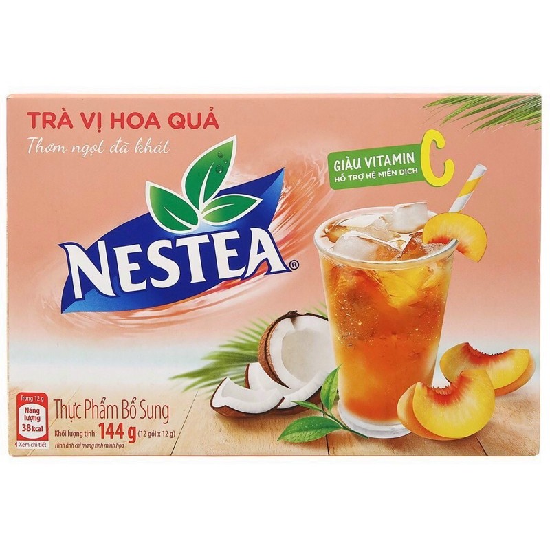 HỘP TRÀ VỊ HOA QUẢ NESTEA 144g | Shopee Việt Nam