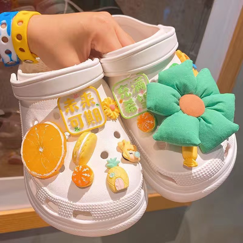 sticker dép jibbitz đá sticker dép crocs jibitz đá đính giày 2023 Phụ Kiện Trang Trí Giày Dép crocs jibbitz diy