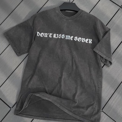 Áo thun Unisex Sober Wash Tee phông nam nữ tay lỡ oversize form rộng