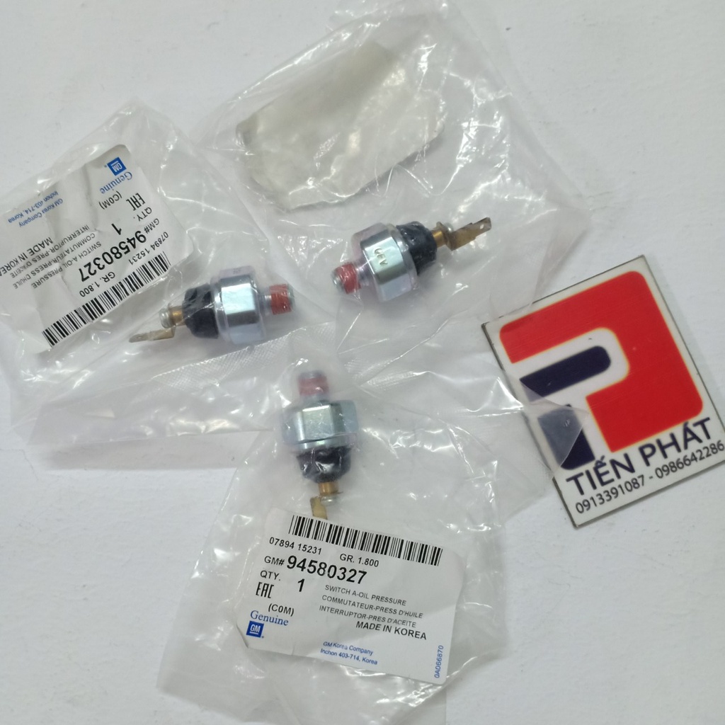 {GM chính hãng } Cảm biến báo dầu | Công tắc áp suất dầu Daewoo Matiz 94580327