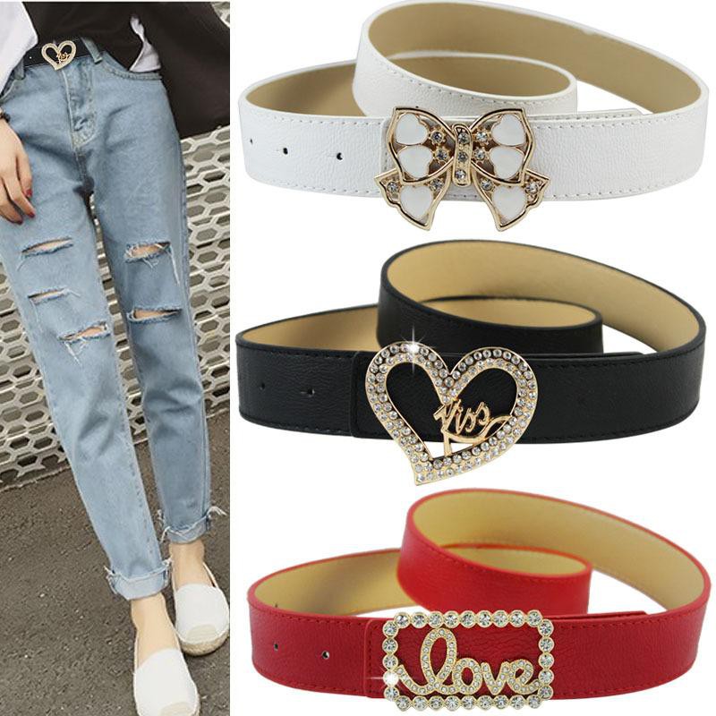 GIÁ SỈ Dây nịt cho nữ mặt đính đá chữ Love , da cao cấp mềm mại, bền bỉ, dễ phối đồ cùng chân váy, quần jean... 7695