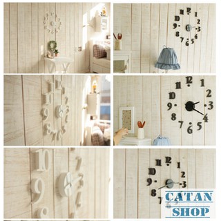 Đồng hồ dán tường DIY 360 , tự thiết kế, đồng hồ tự dán, tự làm GD12-DHDIY