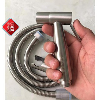 VÒI XỊT VỆ SINH INOX 304 SIÊU MẠNH - FULL VIDEO vòi xịt vệ sinh inox 304 cao cấp bền với mọi môi trường