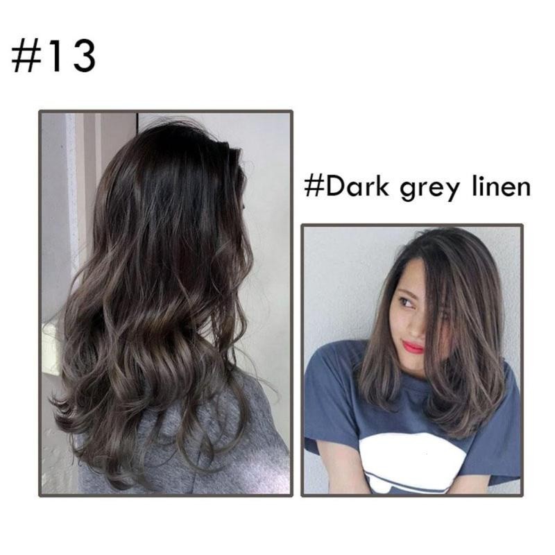 Thuốc Nhuộm Tóc Màu Xám Tối Dark Gray Linen 6/11