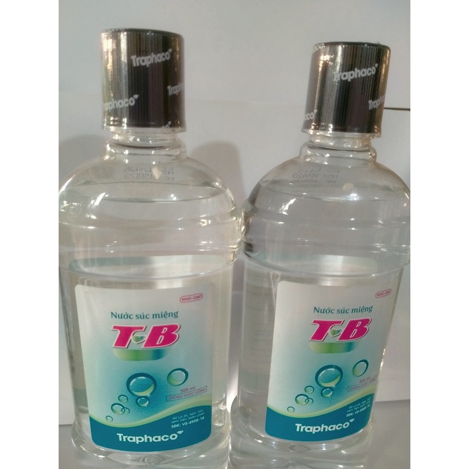 Nước súc miệng T-B chai 500 ml