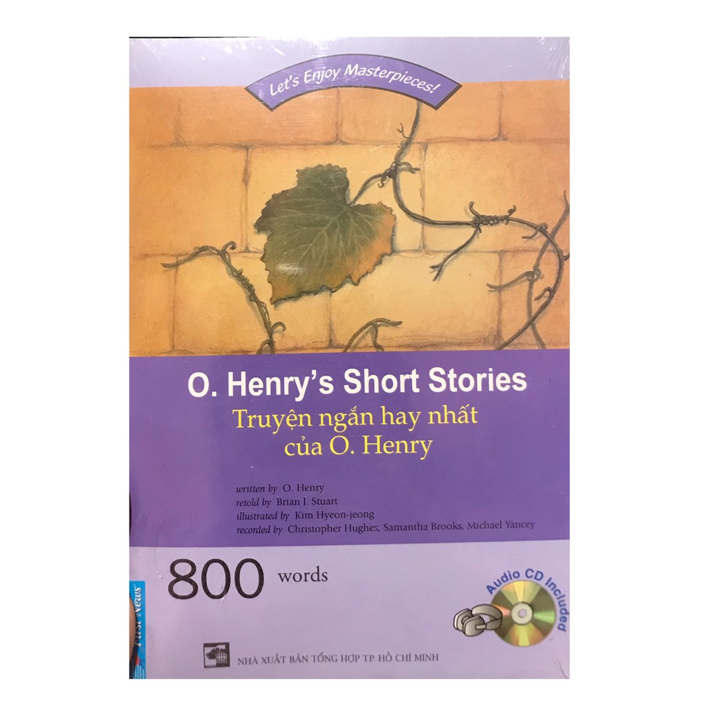 Sách - O.Henry' s Short Stories - Truyện Ngắn Hay Nhất Của O'henry (Truyện tiếng anh+Kèm CD)