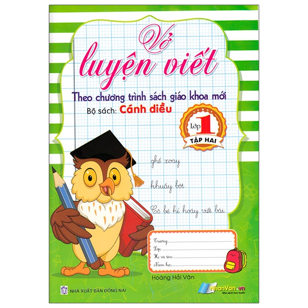 Sách Vở Luyện Viết Lớp 1 - Tập 2 (Bộ Sách Cánh Diều)