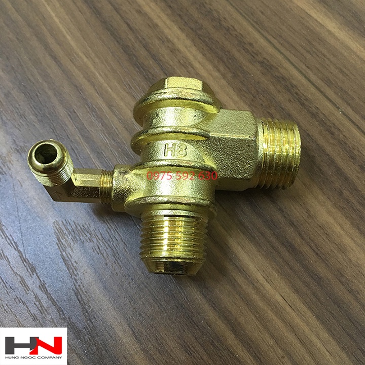 Van 1 chiều máy nén khí ren ngoài 21mm/19mm/10mm