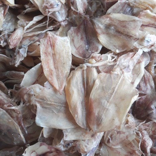 10 con mực khô mini có râu hoặc không râu như hình
