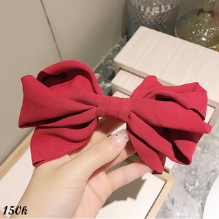 Kẹp tóc nơ lụa