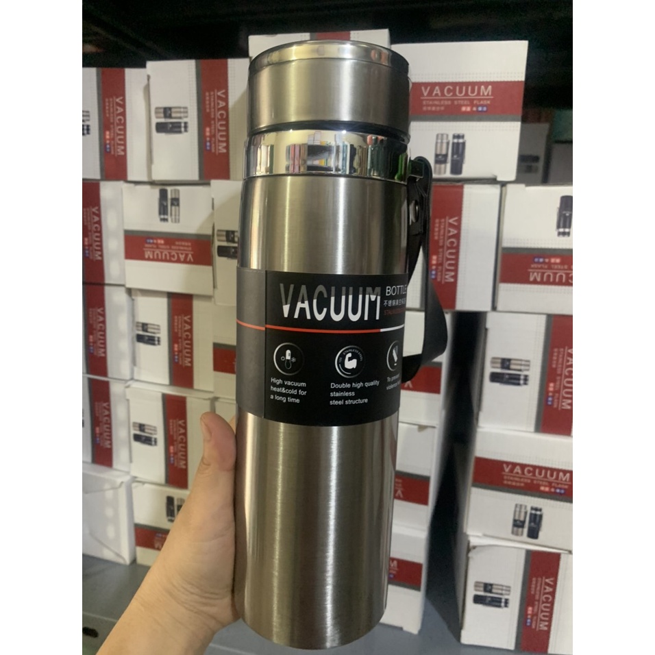 Bình Giữ Nhiệt Cao Cấp Inox Dung Tích 800Ml