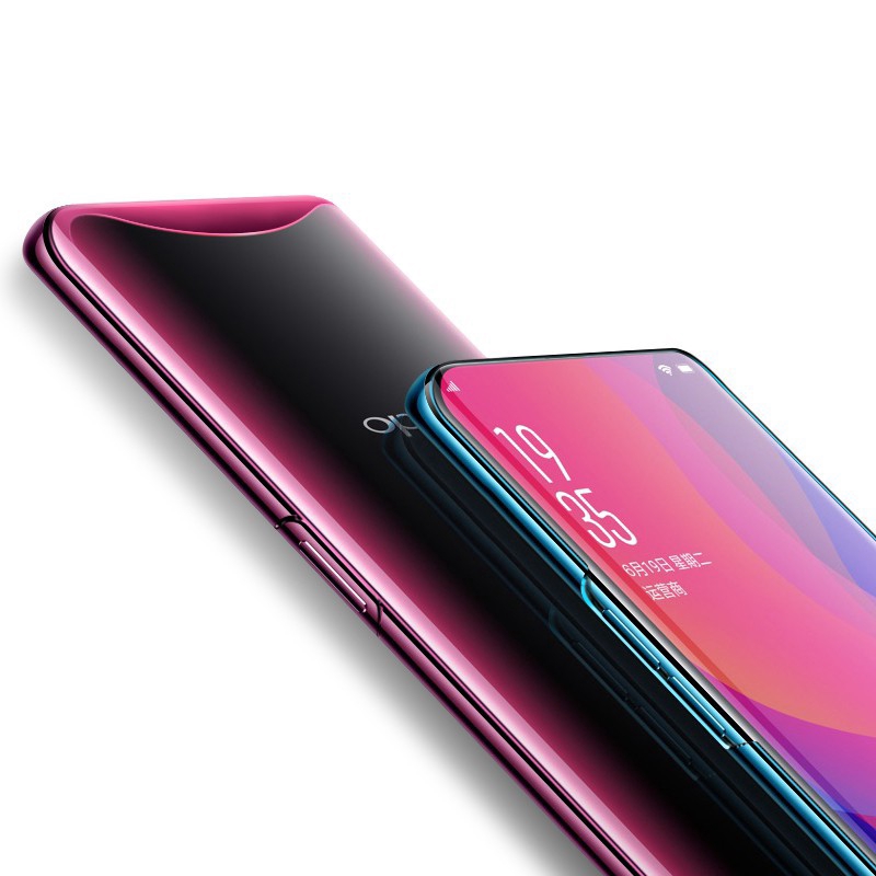 Ốp điện thoại nhựa PC 2 trong 1 thiết kế nam châm trượt nhiều màu sắc dành cho OPPO Find X