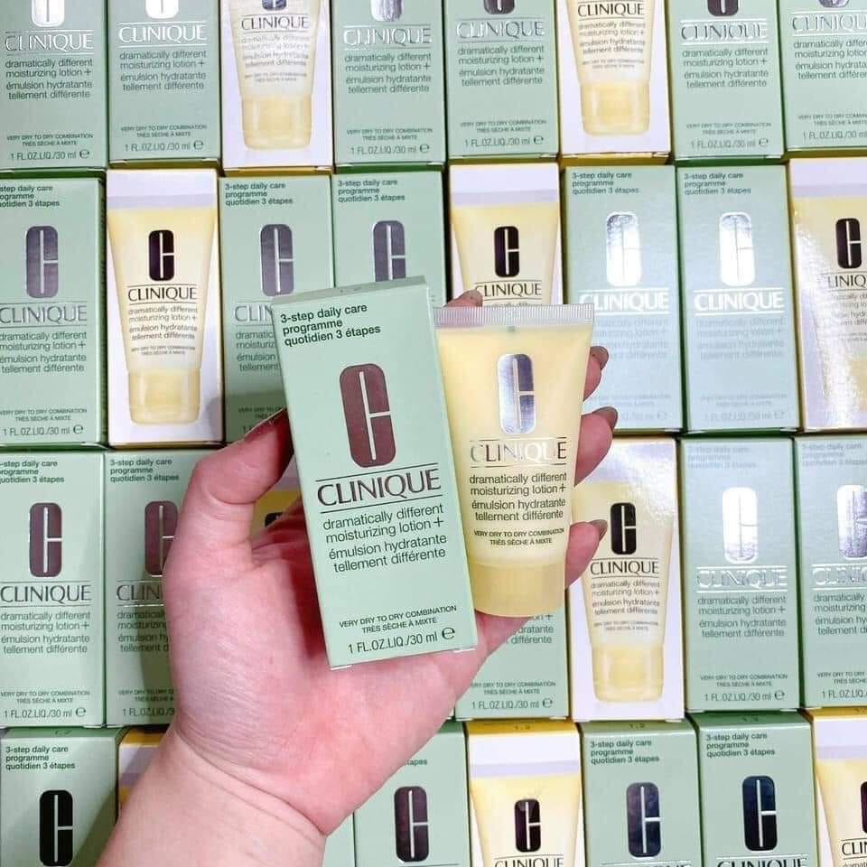 [Phiên bản mini] Kem Dưỡng Ẩm Dạng Gel Clinique Dành Cho Da Khô Và Da Hỗn Hợp Thiên Khô 30ml