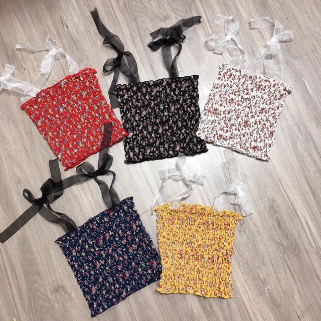 [VIDEO Áo 2 dây nhún ôm eo | BigBuy360 - bigbuy360.vn