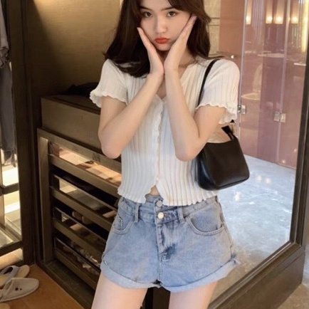Áo len 4 cúc vải MS 13