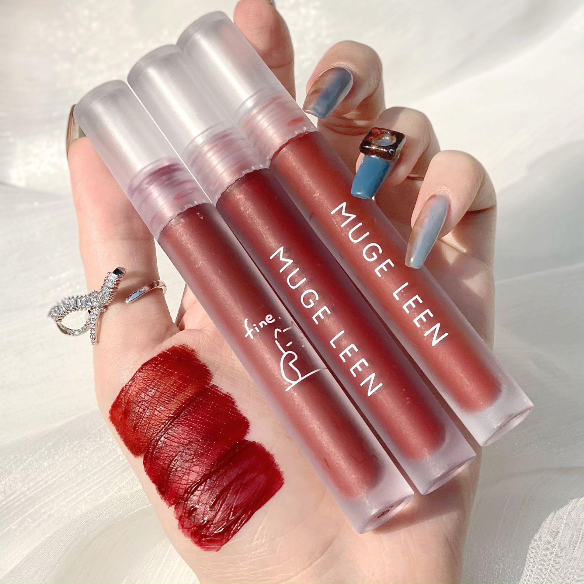 (Hàng Mới Về) Set 3 Son Kem Muge Leen Màu Sắc Thời Trang | BigBuy360 - bigbuy360.vn