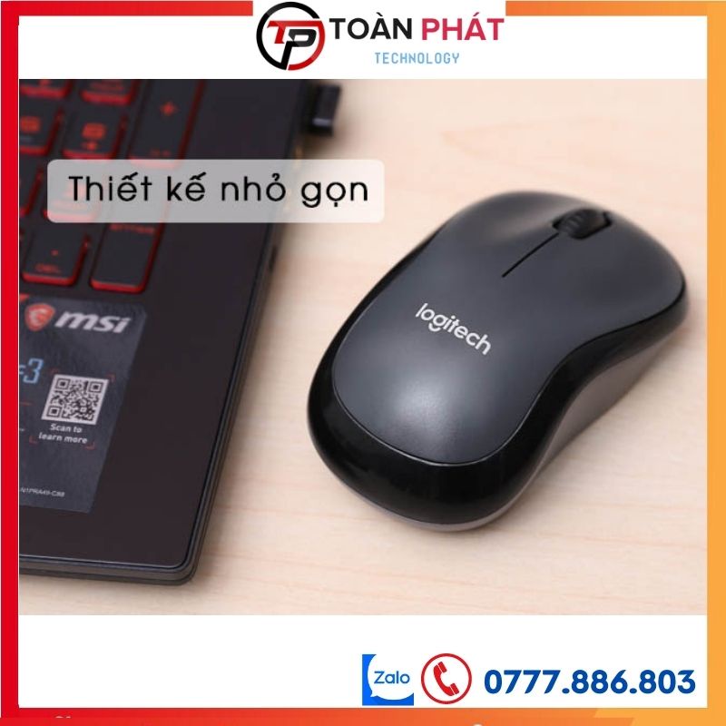 Chuột máy tính không dây Logitech M220 Chính hãng - Chuột không dây giá rẻ, chuot khong day bán chạy nhất