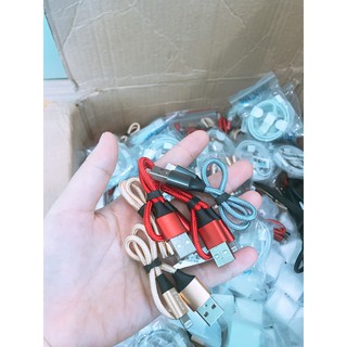 Cáp sạc dù ngắn 25cm iphone