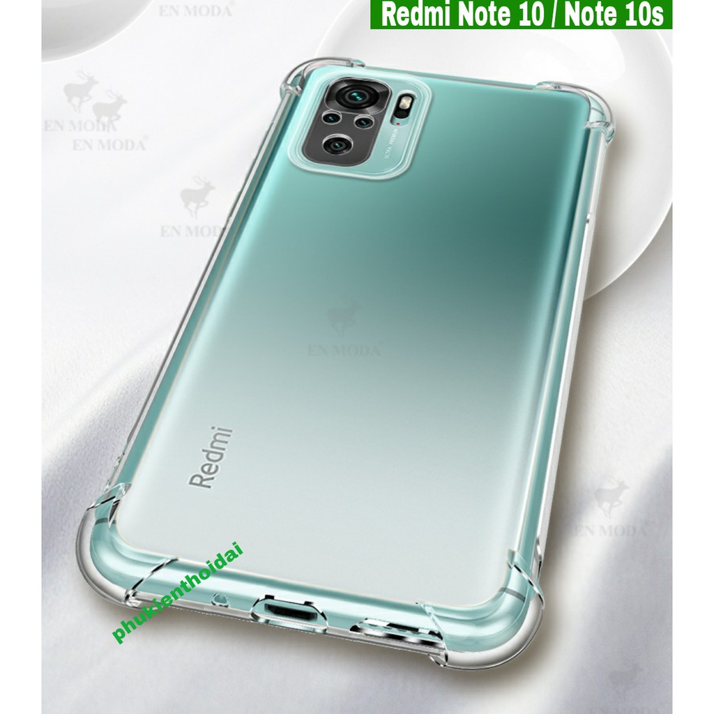 Ốp lưng Redmi Note 9s / Redmi 9 / Note 10 / Note 10 Pro / Note 11 Pro dẻo trong suốt lồi 4 góc hạn chế ố vàng chống sốc