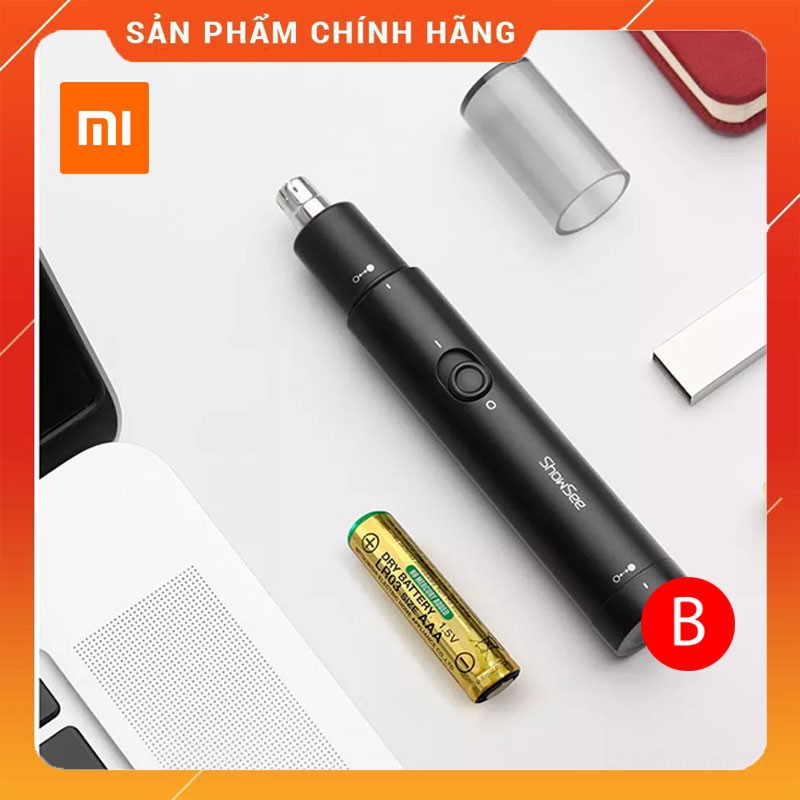 Máy cắt tỉa lông mũi Xiaomi Showsee C1-BK sản phẩm chính hãng Xiaomi